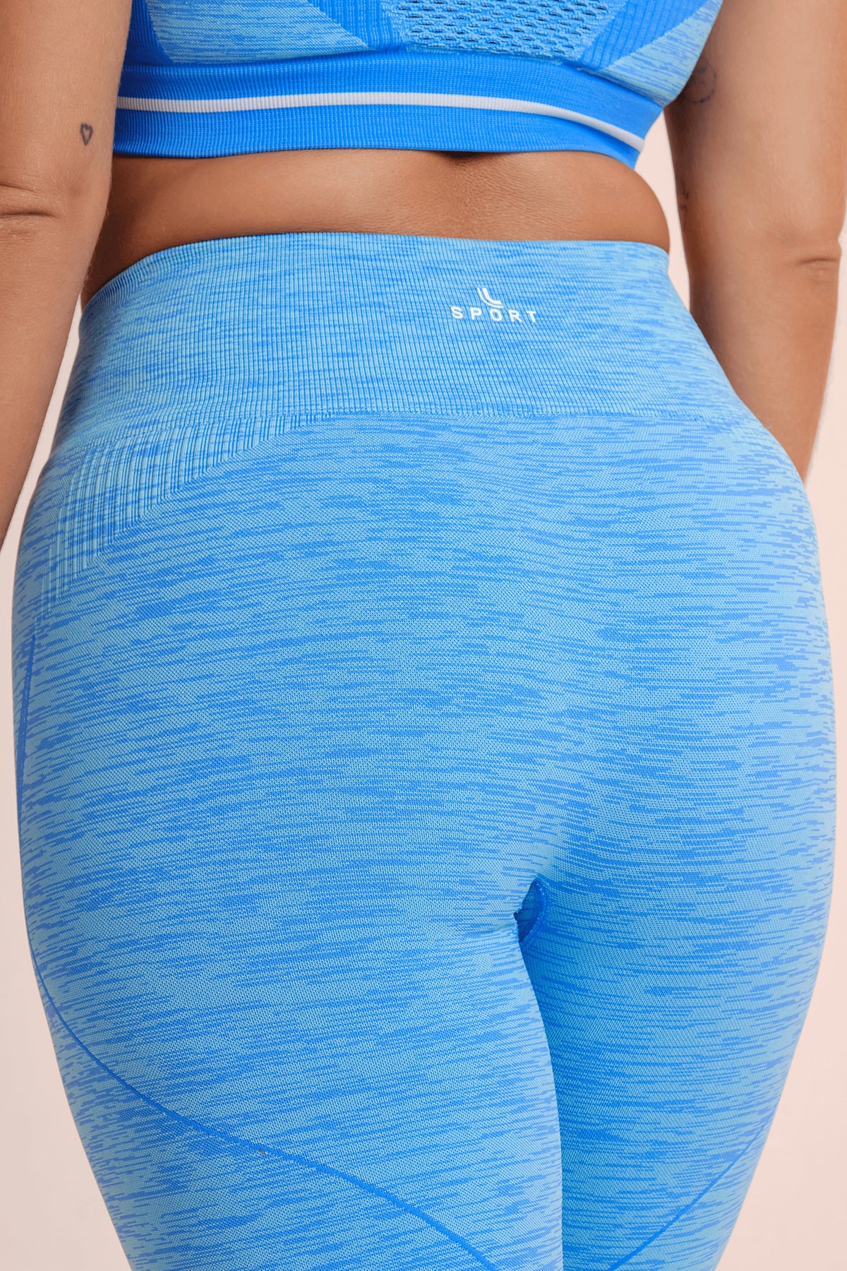 Calça Legging Seamless Rajada