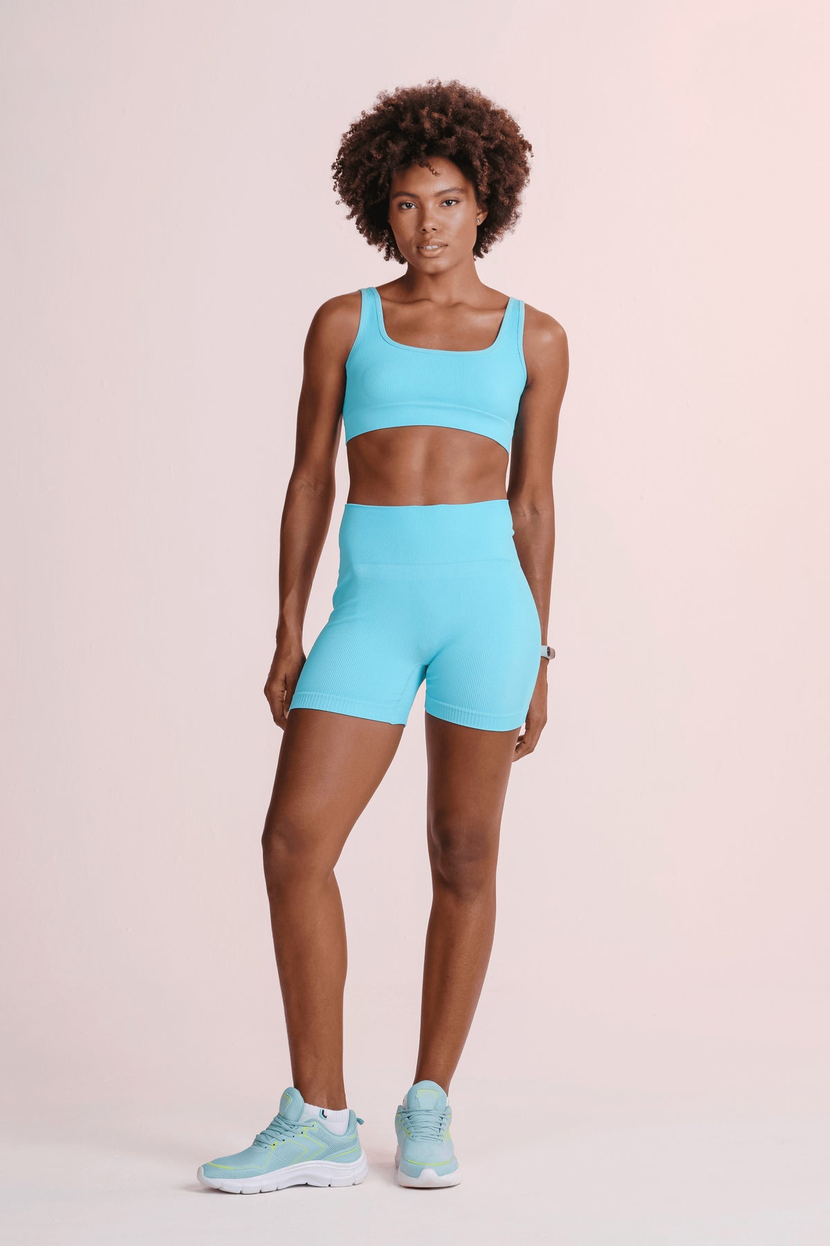 Shorts Canelado Seamless Lupo