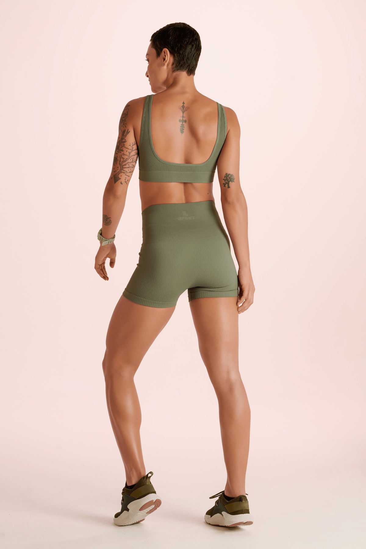 Shorts Lupo Sport Canelado Seamless