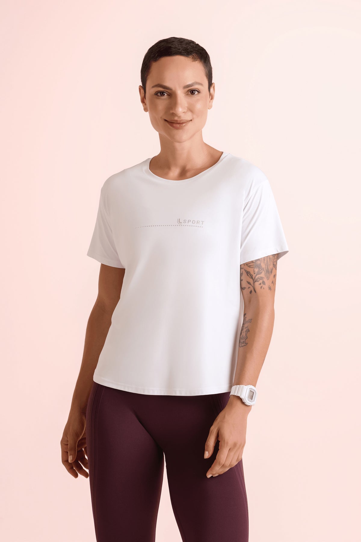 T-shirt Poliamida Básica Feminina