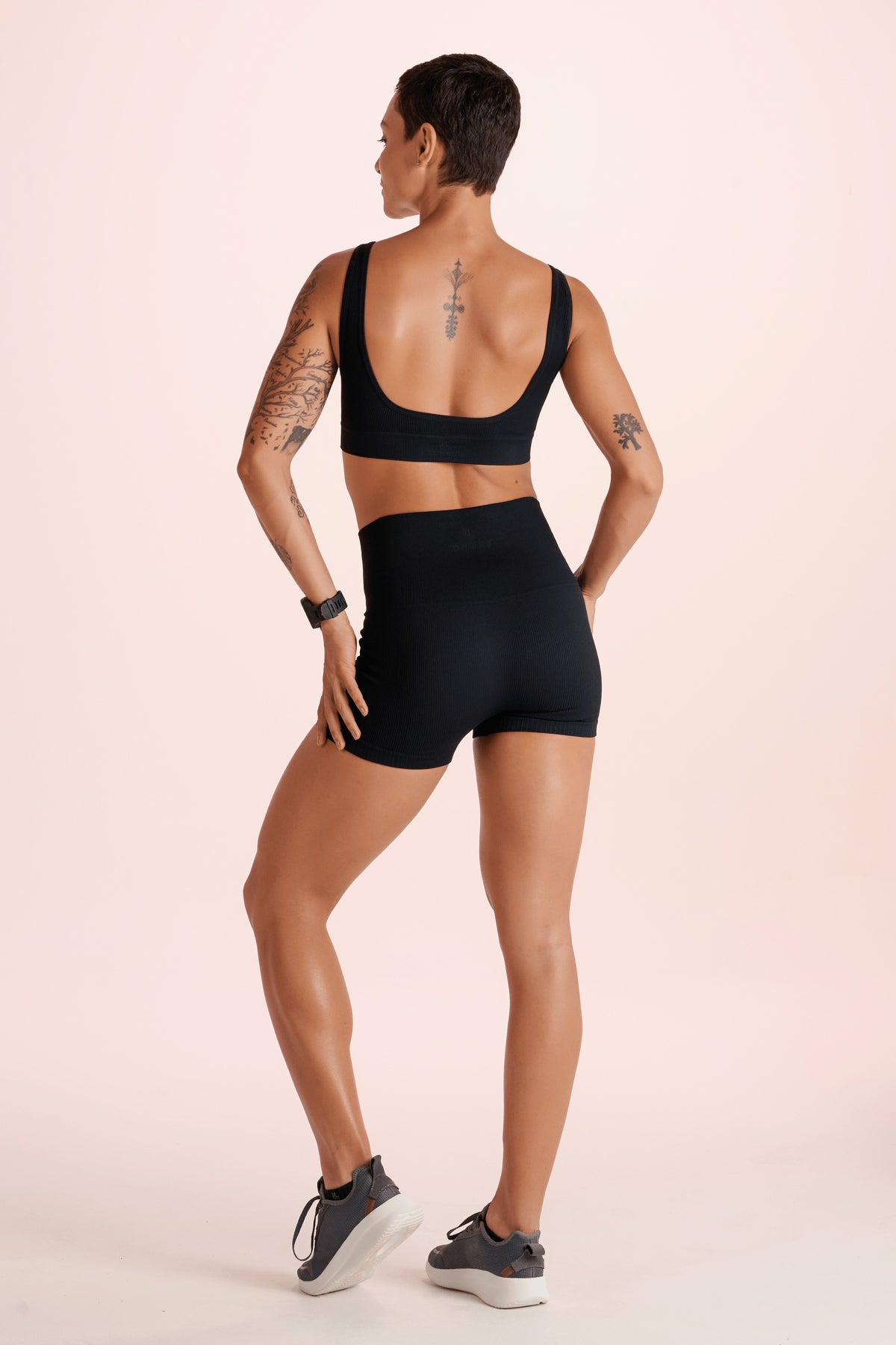 Top Canelado Basic Seamless