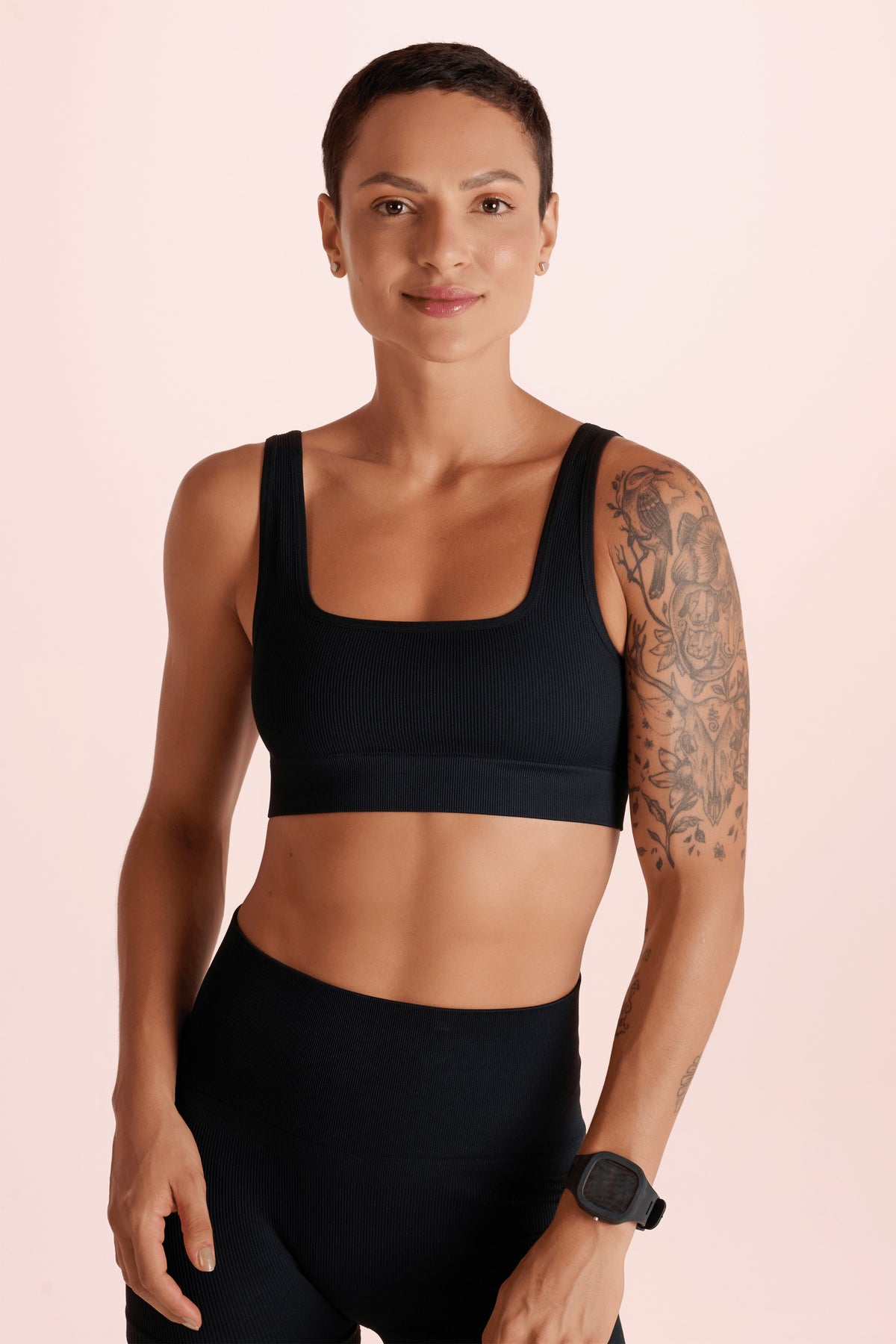Top Canelado Basic Seamless