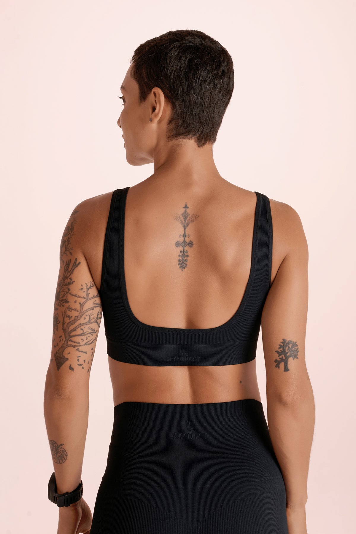 Top Canelado Basic Seamless