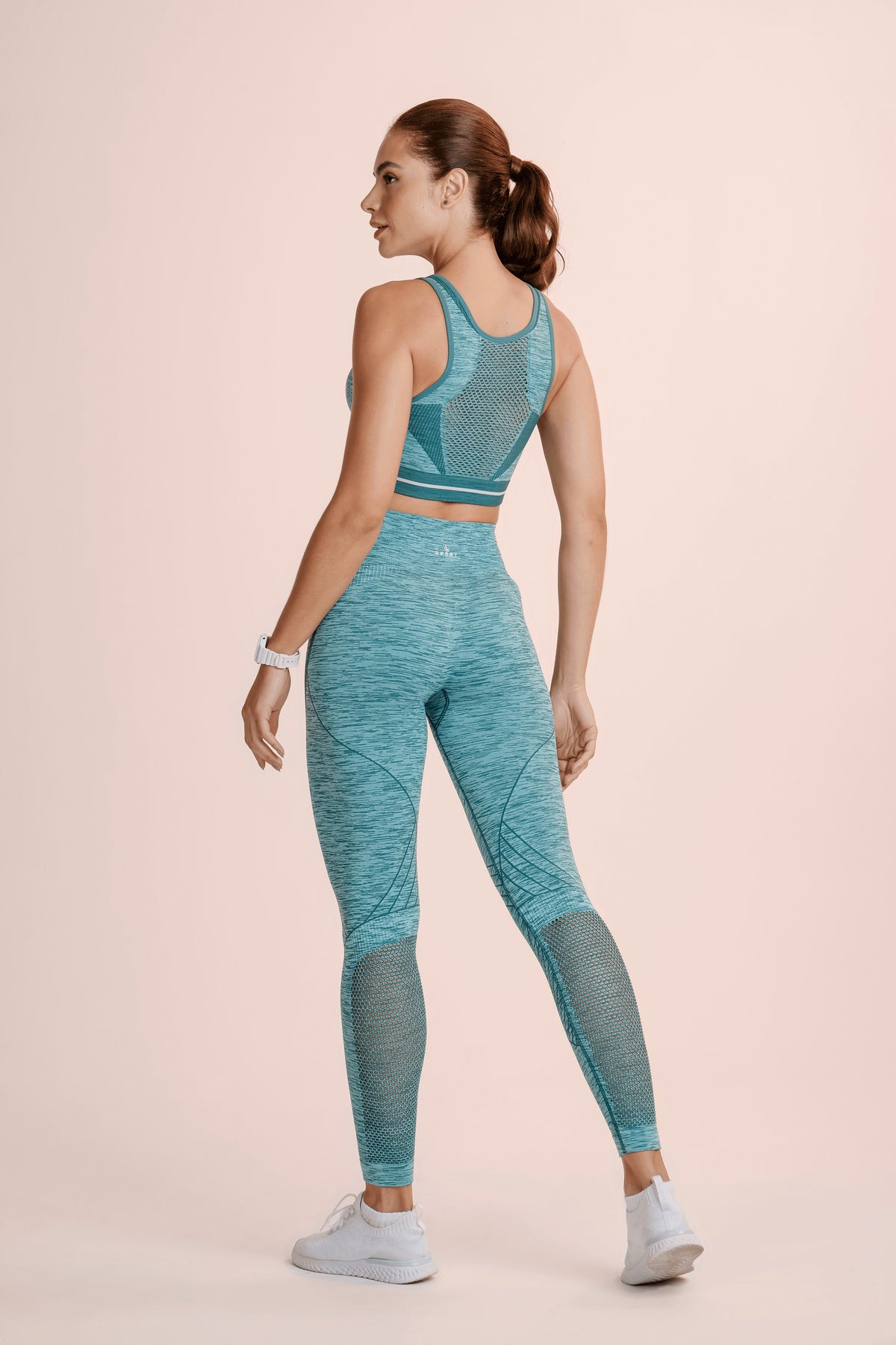 Top Lsport  Seamless Rajado